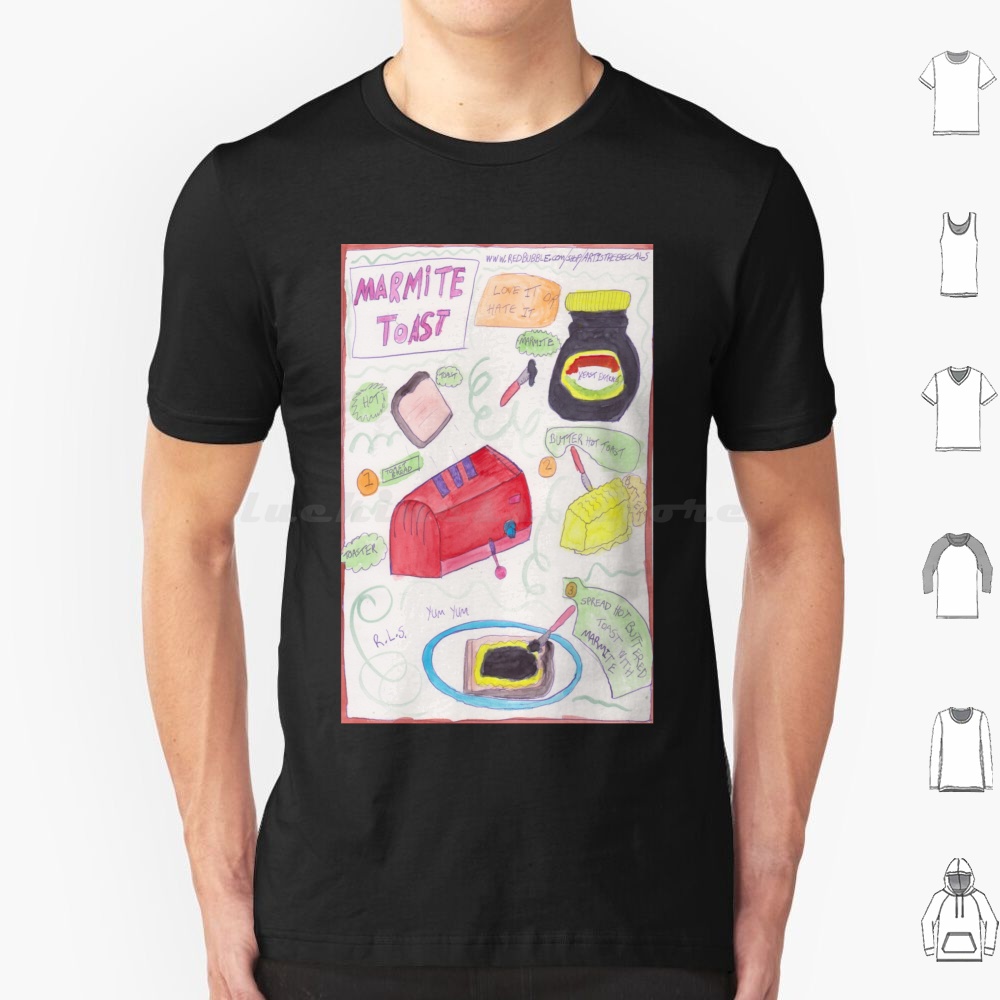 Food And Snacks Ideas - รักหรือเกลียด? เสื้อยืดผู้ชายผู้หญิงเด็ก 6xl Artistrebeccals Marmite Love