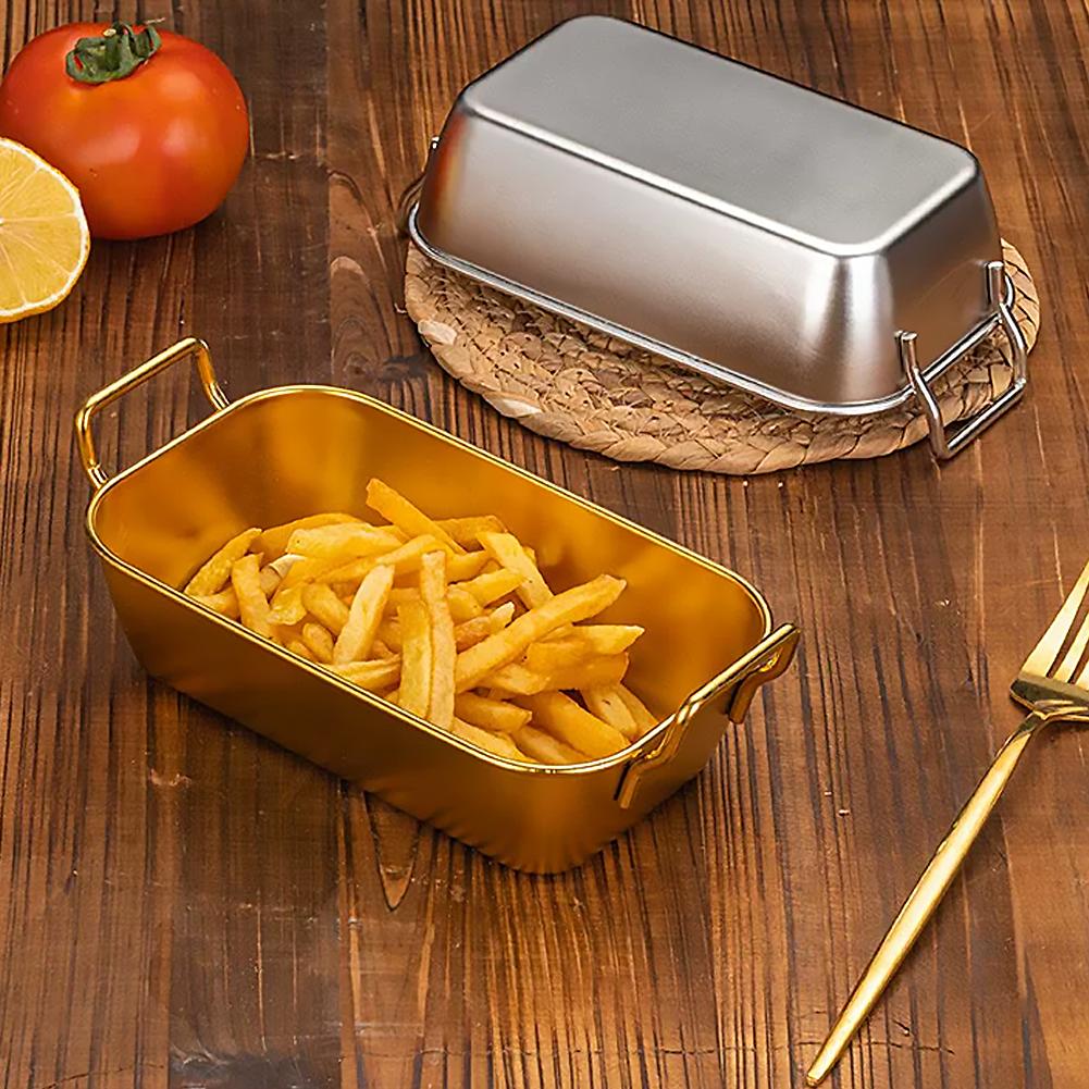 ถาดเสิร์ฟพร้อมหูจับ จานสแตนเลส - Korean Food Snacks บทวิจารณ์และราคา