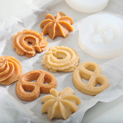 แม่พิมพ์ทำขนมทำมือ DIY ซีรีส์ข - Food Snacks Pictures บทวิจารณ์และราคา