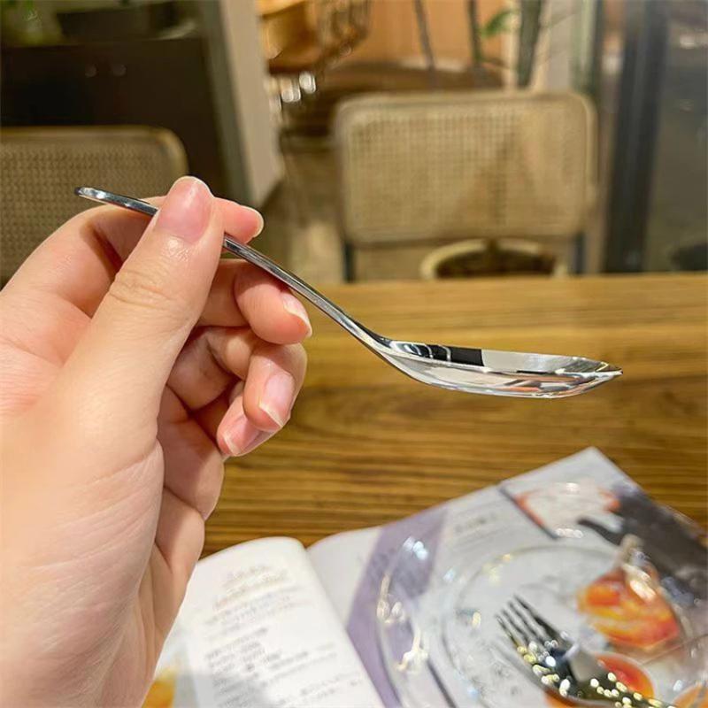 【HG】ชุดช้อนส้อมสแตนเลสขนาดกะทั - Food And Snacks Ideas บทวิจารณ์และราคา