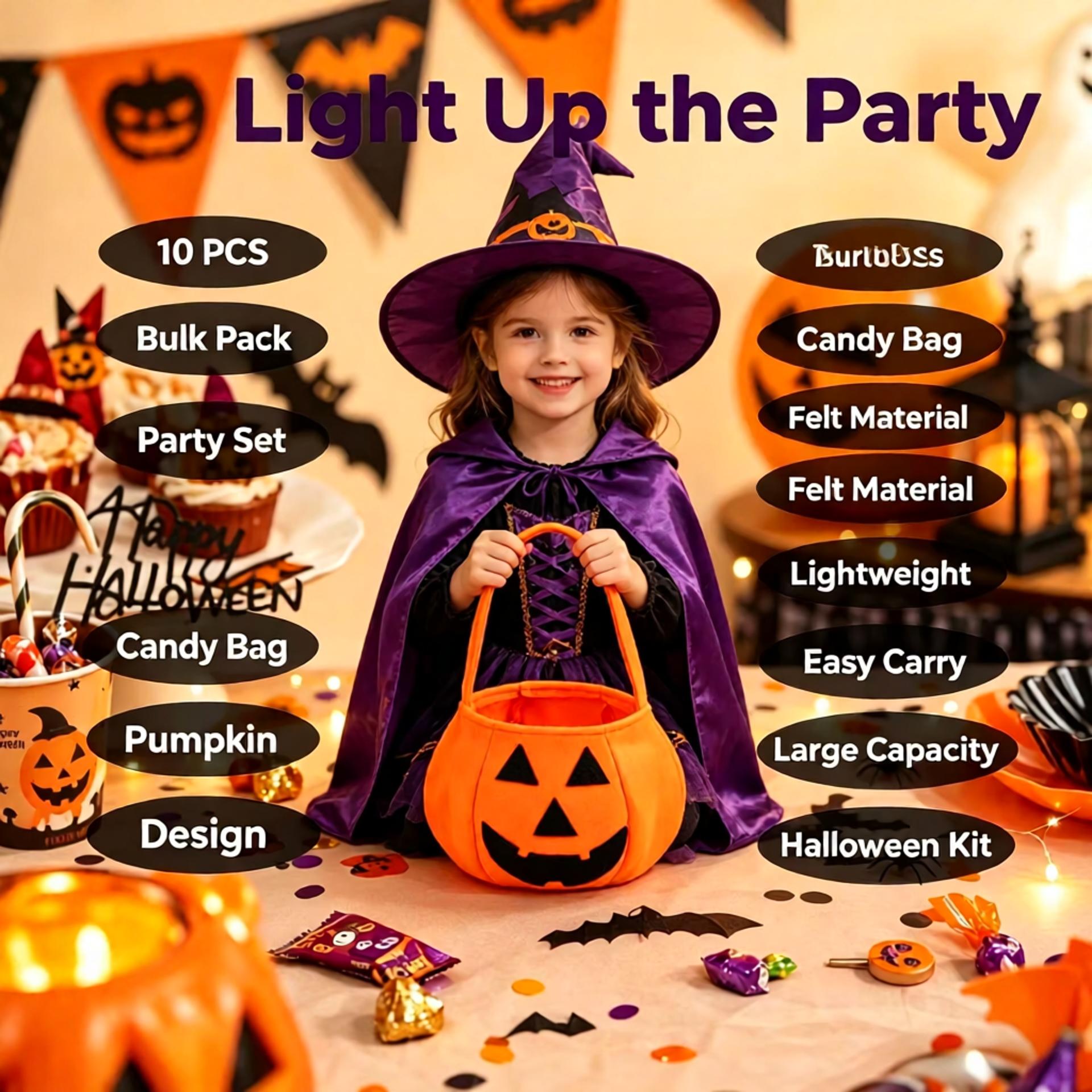 ถุงใส่ขนมรูปฟักทองคริสต์มาส ถุ - Food Snacks For Kids Party บทวิจารณ์และราคา