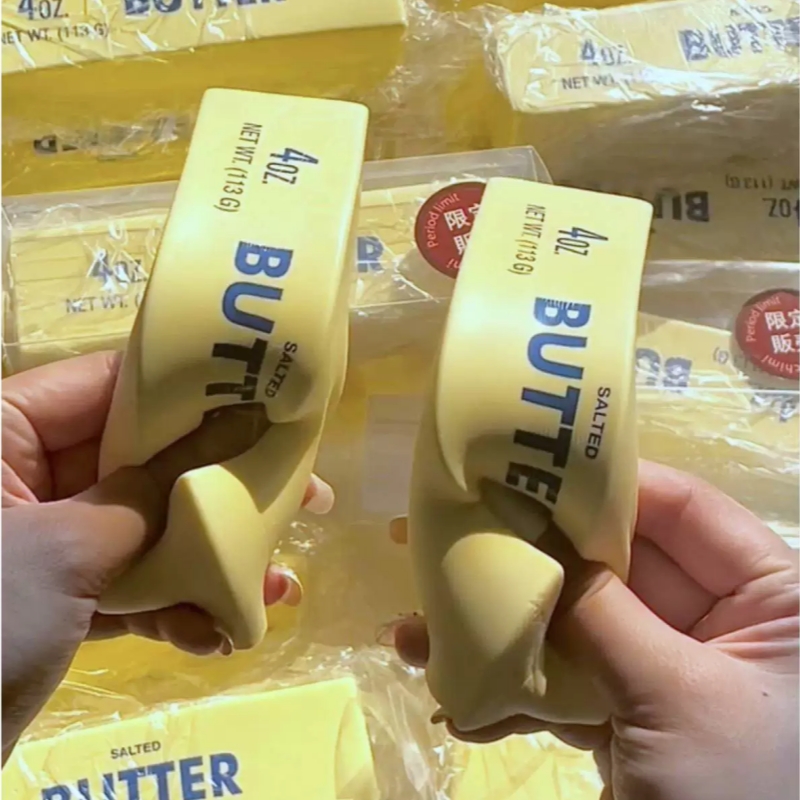 ของเล่นบีบคลายเครียดรูปแท่งเนย - Korean Food Snacks บทวิจารณ์และราคา