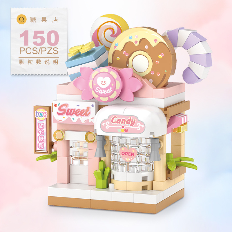 ชุดตัวต่อของเล่น 128 ชิ้น ร้าน - Food And Snacks Ideas บทวิจารณ์และราคา
