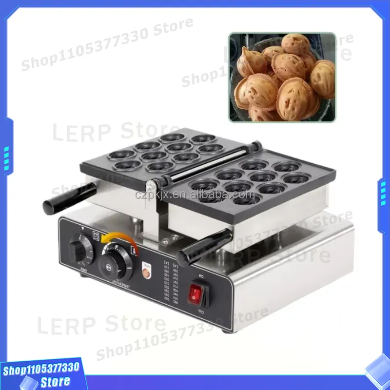 เครื่องทำขนมปังรูปทรงวอลนัทเชิ - Korean Food Snacks บทวิจารณ์และราคา