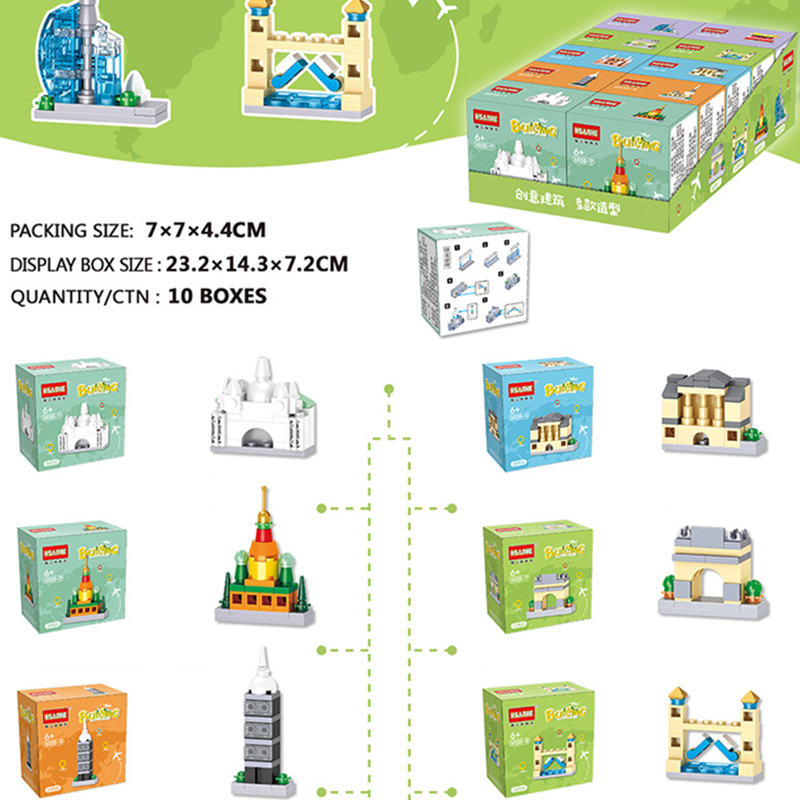 10in1 น่ารักสถาปัตยกรรม Street - Food And Snacks Ideas บทวิจารณ์และราคา